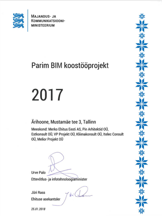 Parim BIM koostööprojekt!